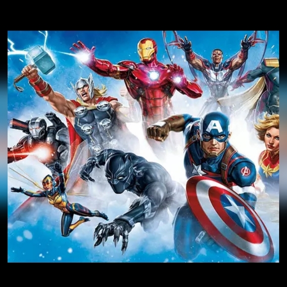 Hallmark Marvel's Larger Size Keepsake Christmas Tree Ornaments Set of 6 - Picture 15 of 16